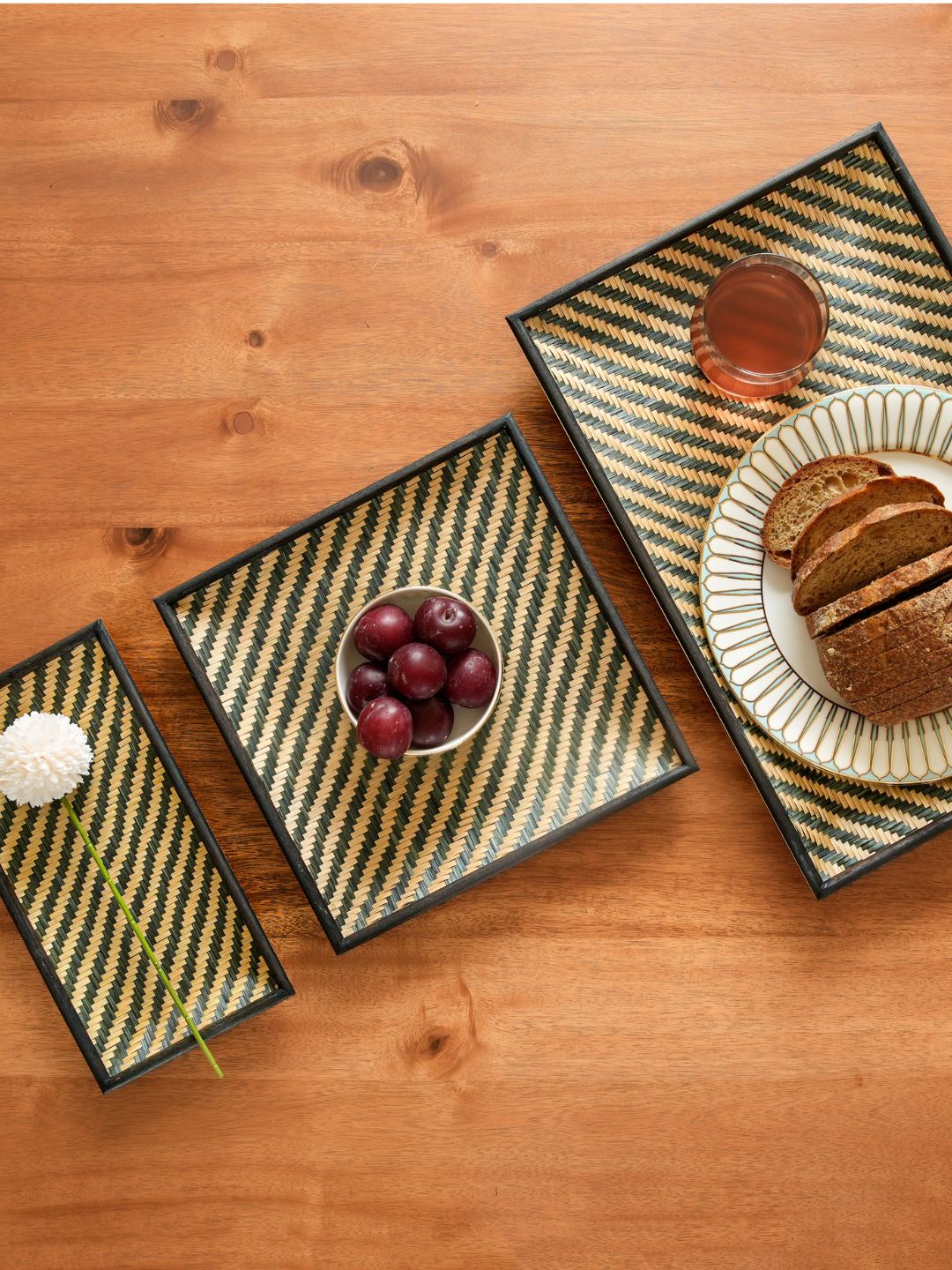 Handmade Bamboo Hosting Platter