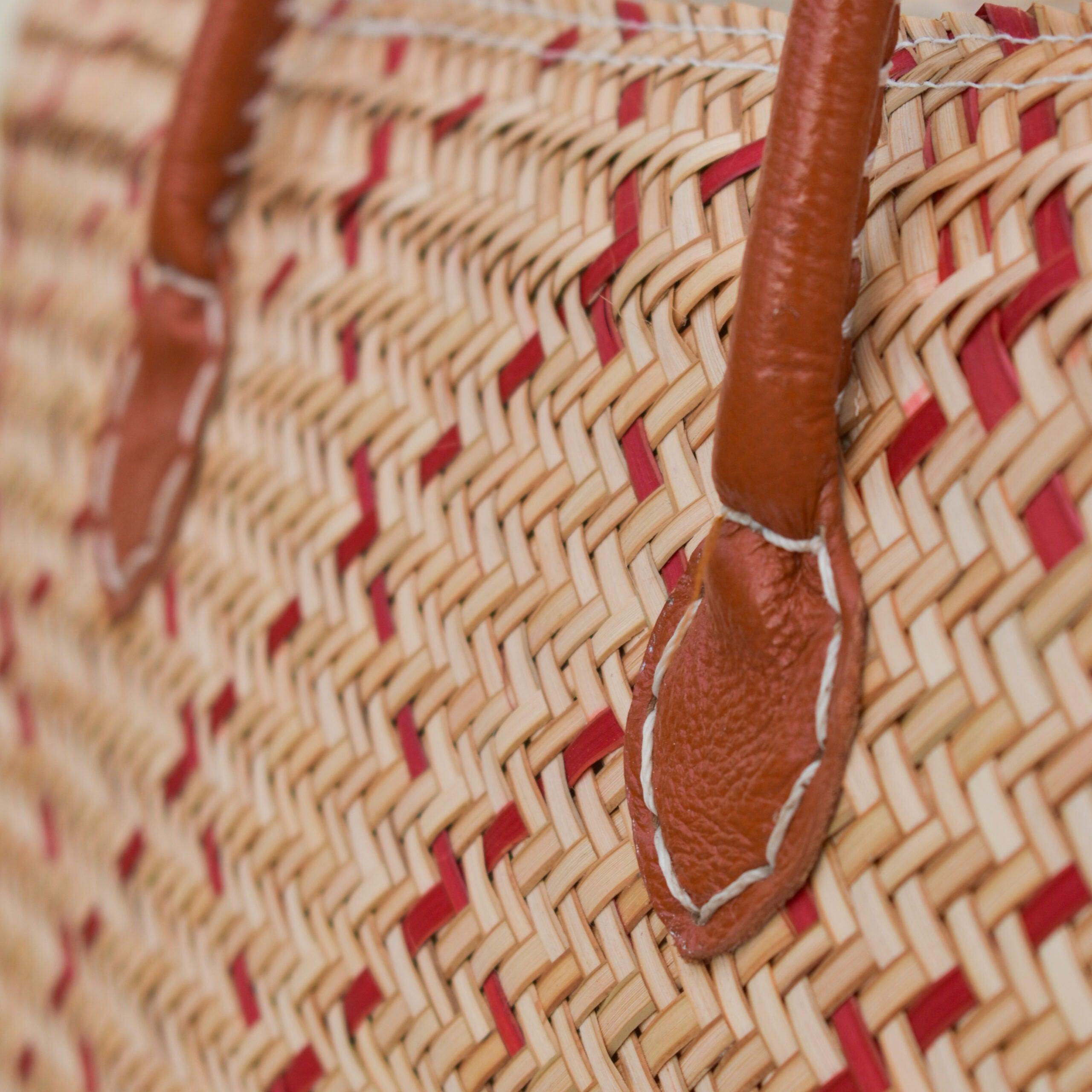 Handmade Sitalpati Basket Bag - Kadam Haat